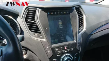 

ZWNVA Tesla style Screen Newest Android 9.0 Car GPS Navigation Radio For Hyundai Santa Fe ix45 2013-2018