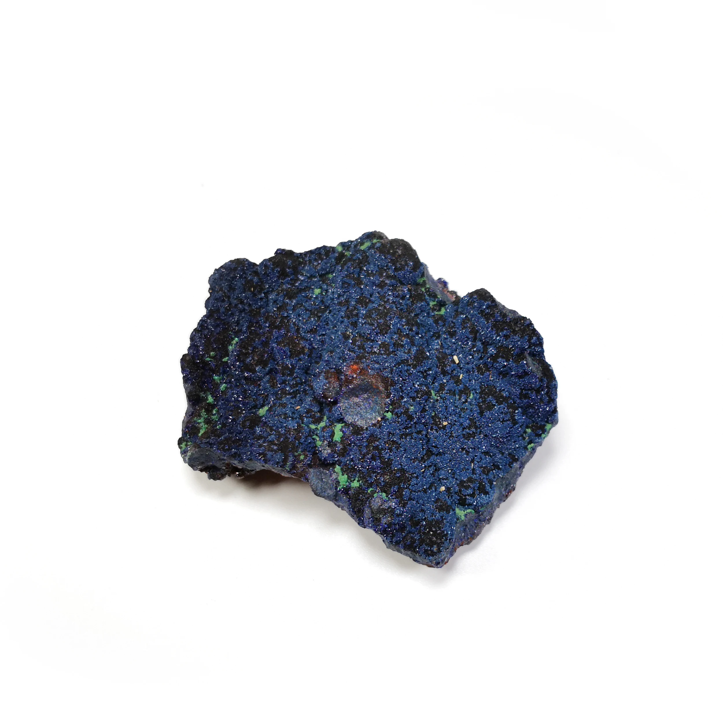 

53.6g NATURAL malachite azurite ore crystal specimens C2-36