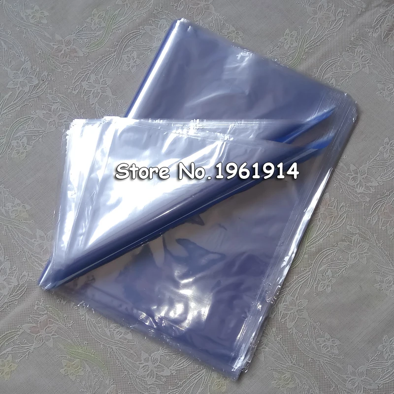 12x17 см ПВХ термоусадочная Сумки Плёнки Обёрточная бумага косметической упаковки Обёрточная бумага материалы 500 шт