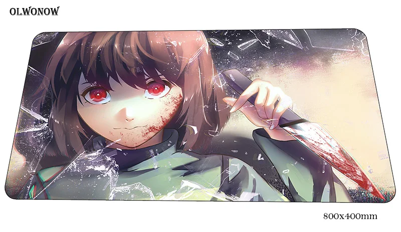 Size 800x400x3mm Undertale коврик для мыши геймерский стол 800x400x3 мм игровой коврик для мыши большой офисный ноутбук ПК Аксессуары для ноутбука эргономичный коврик для мыши - Цвет: Size 800x400x3mm