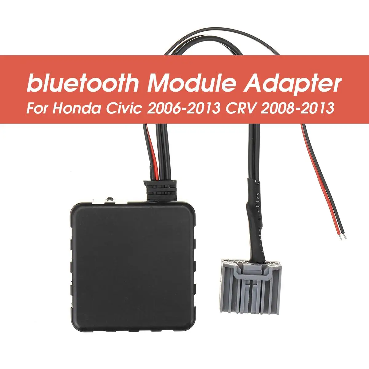 

KROAK Car bluetooth Module Aux Receiver Cable Wireless Adapter For Honda for Civic 2006-2013 CRV 2008-2013 Radio Media Interface