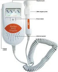 Карманный Детские Сердцебиение Плода Фетальный Doppler Младенца Heart Rate Monitor Пренатальной Фетальный Детектор для беременных женщин с CE FDA