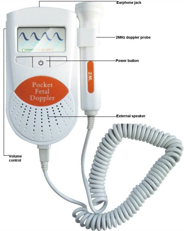 Pocket Baby Fetal Heartbeat Fetal Doppler Baby Heart Rate Monitor Prenatal Fetal Detector for pregnant women with CE FDA Pocket Baby Fetal Heartbeat Fetal Doppler Baby Heart Rate Monitor Prenatal Fetal Detector for pregnant women with CE FDA