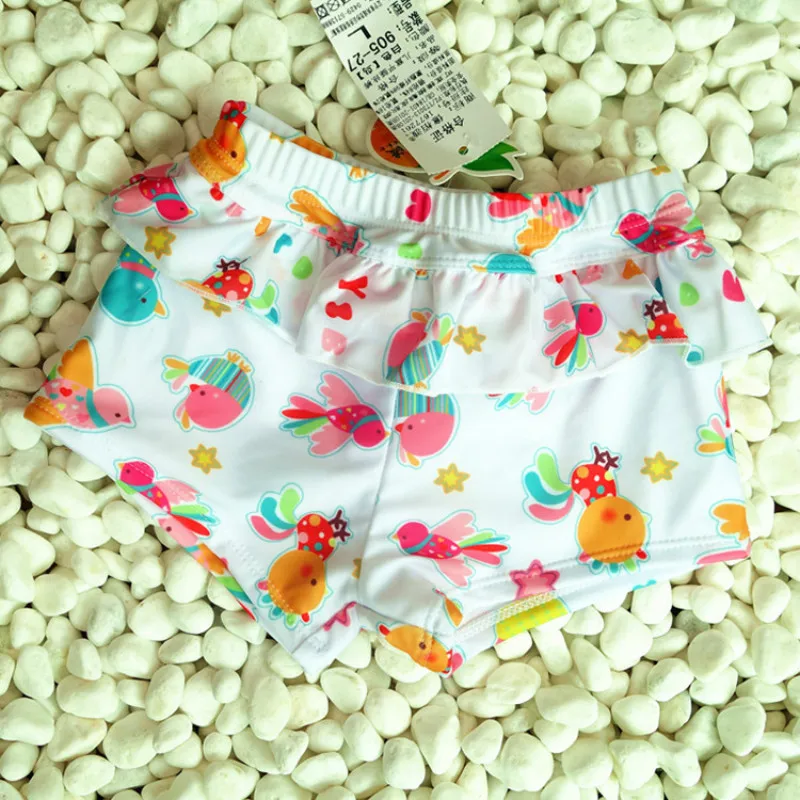Summer Beach Baby Swim Trunks Infant Child Boxer Shorts Butterfly Fish