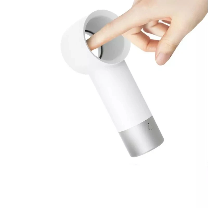 Новейший Xiaomi HL Happy Life USB мини ручной вентилятор Настольный Электрический вентилятор перезаряжаемый аккумулятор вентилятор охлаждения для путешествий/офиса