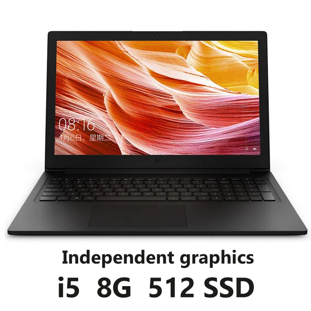 Xiaomi Mi Ruby 15,6 дюймовый ноутбук MX110 8-ой процессор Intel Core I5/I7 четырехъядерный 8 Гб DDR4 512 ГБ SSD клавиатура с подсветкой Windows 10 ноутбук - Цвет: I5 512GB