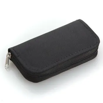 

22 slots case pouch holder wallet for SD SDHC MMC CF Micro SD Memory Card