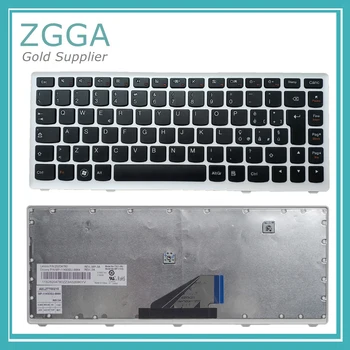 

Genuine NEW Laptop Keyboards for Lenovo IdeaPad U310 U410 S400 S405 Keyboard Russian US Layout Black Key Silver White Frame