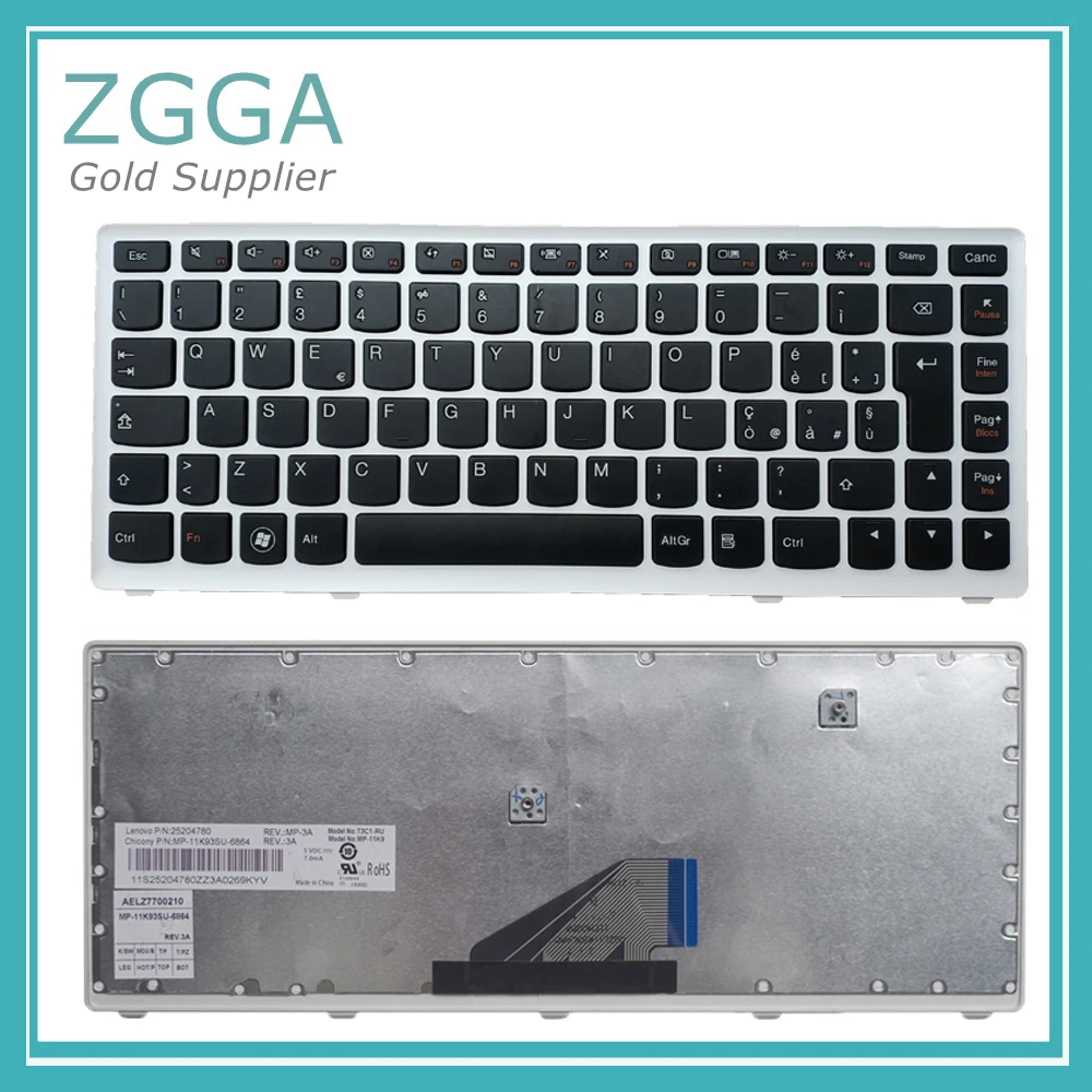 Оригинальные новые клавиатуры для ноутбука Lenovo IdeaPad U310 U410 S400 S405 клавиатура
