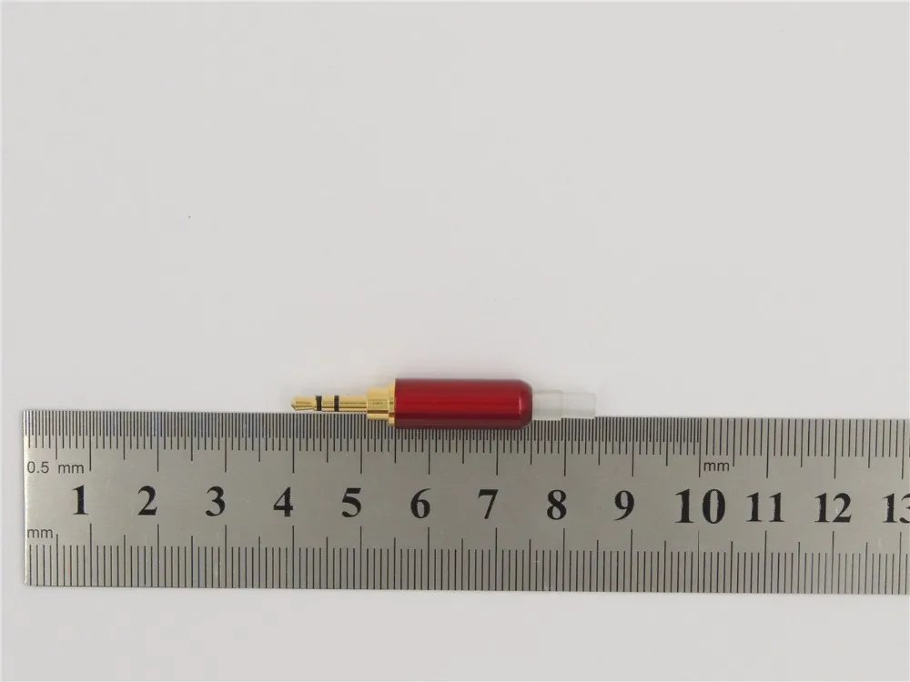 50pcs Gold Plated Stereo 3 5mm 4 pole male to female plug Headphone earphone Audio converter adapter Jack