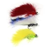 ICERIO 9PCS #6 Dumb Bell Eye Zonker & Matuka Flies Streamers Trout Fly Fishing Lures ► Photo 3/5
