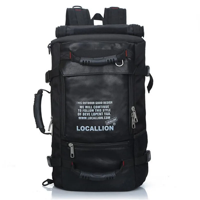 

Large Capacity Men Women Backpack 45L Multifunctional Back Pack 15 Inches Computer Bag Men Travel Mountaineering Bagpack A079