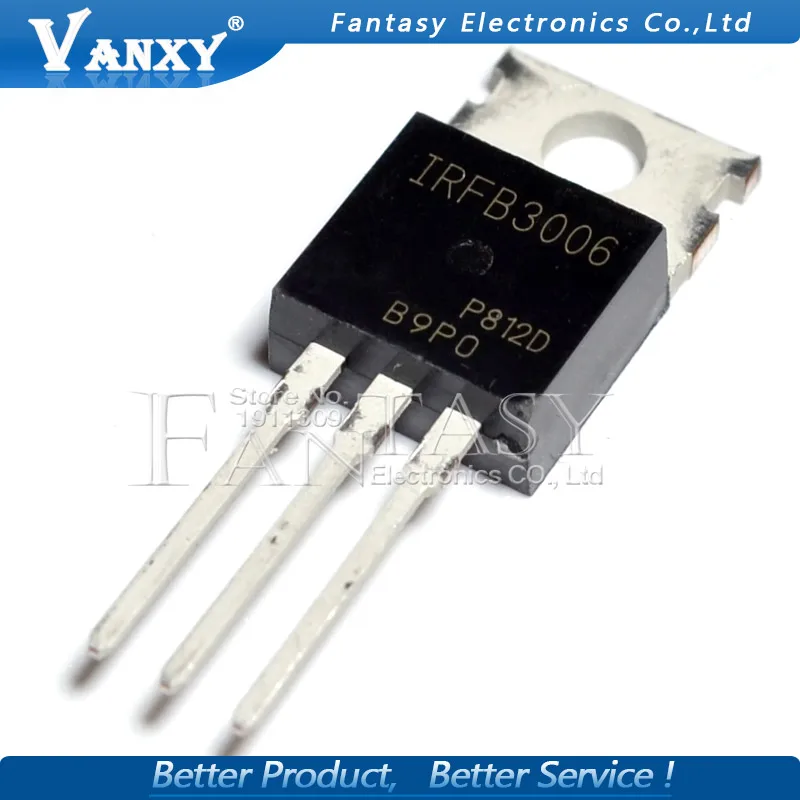 5 шт. IRFB3006PBF TO 220 IRFB3006 TO220 60V 195A MOSFET N channel logic level gate новый оригинальный|Интегральные