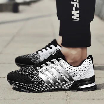 

2018 Hot Sale Men's Shoes Men's Casual Shoes Summer Unisex Light Weige Mesh Breathable Men's Fashion Shoes Sneakers Plus Size 35