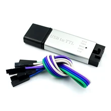 Алюминиевый корпус CP2102 USB 2,0 к ttl UART модуль 6Pin последовательный преобразователь STC Замена FT232 модуль Поддержка 5 В/3,3 В для arduino
