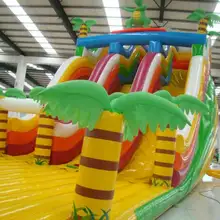 Детский надувной двухполосный надувная горка, надувные замки, надувные детские игрушки, индивидуальные