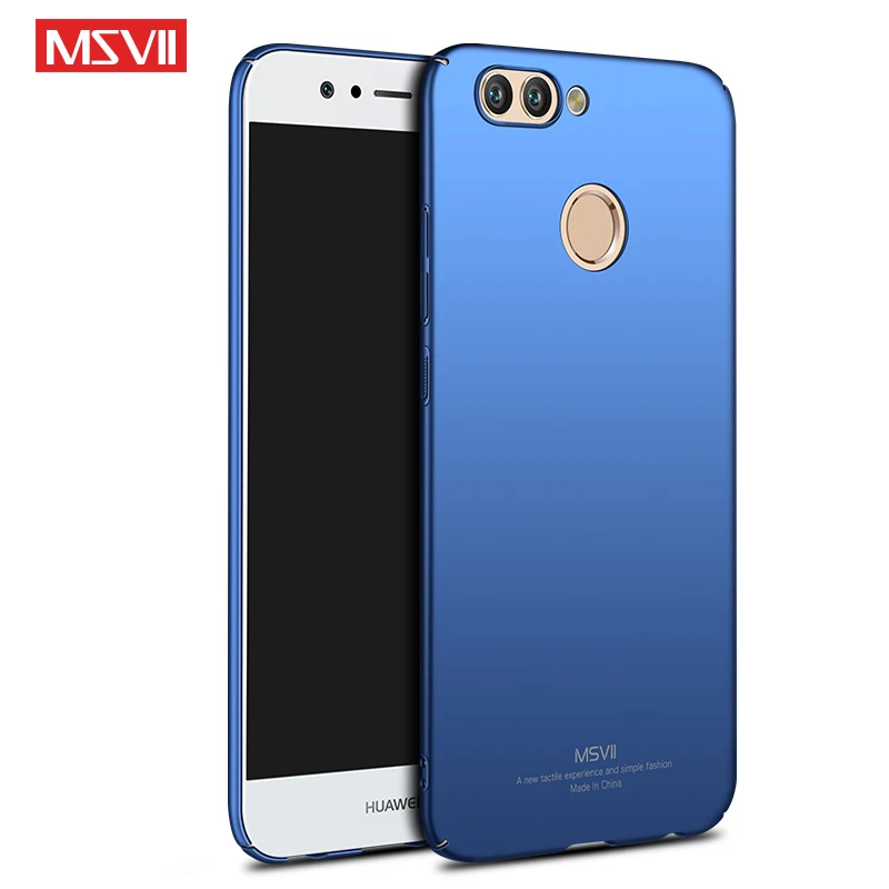 Чехол MSVII для Huawei Nova 2 чехол Роскошный Жесткий матовый защитный huawei nova задняя