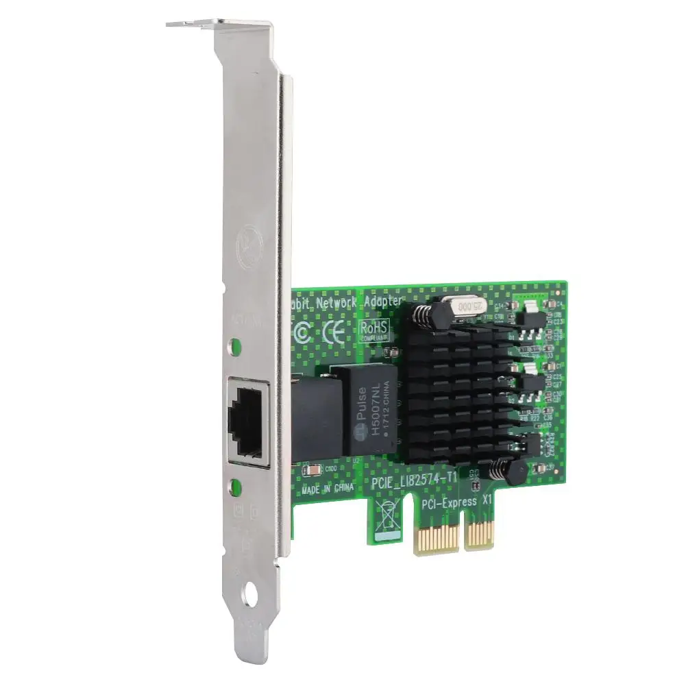 Стиль PCI-E гигабитная сетевая карта 10/100/1000 Мбит/с сетевая карта для дома/офиса/сервера