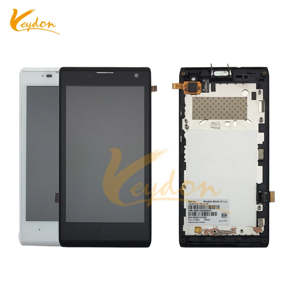 For ZTE G Lux 3G/V830 LCD Display Screen With Frame Perfect Replacement