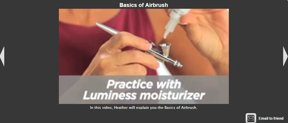 How to use airbrush to makeup