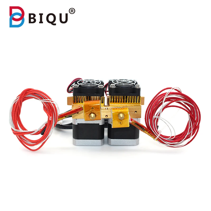 Prix pour BIQU DIY 2017 Mk8 Double Tête Buse Extrudeuse Double Tête D'impression MK8 Extrudeuse J-tête Hotend Pour 3D Imprimante Reprap prusa i3 Makerbot Prix pour BIQU DIY 2017 Mk8 Double Tête Buse Extrudeuse Double Tête D'impression MK8 Extrudeuse J-tête Hotend Pour 3D Imprimante Reprap prusa i3 Makerbot