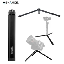 ASHANKS Aluminum Mini Table Tripod Leg for Tripod Head Selfie Stick Extendable Monopod Smartphone Camera Zhiyun