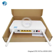 Zte F673A V2 GPON ONU ONT английская прошивка 4GE+ 1Tel+ USB+ Wifi такая же Функция как ZXHN F663N F660 F623 GPON ONU ONT