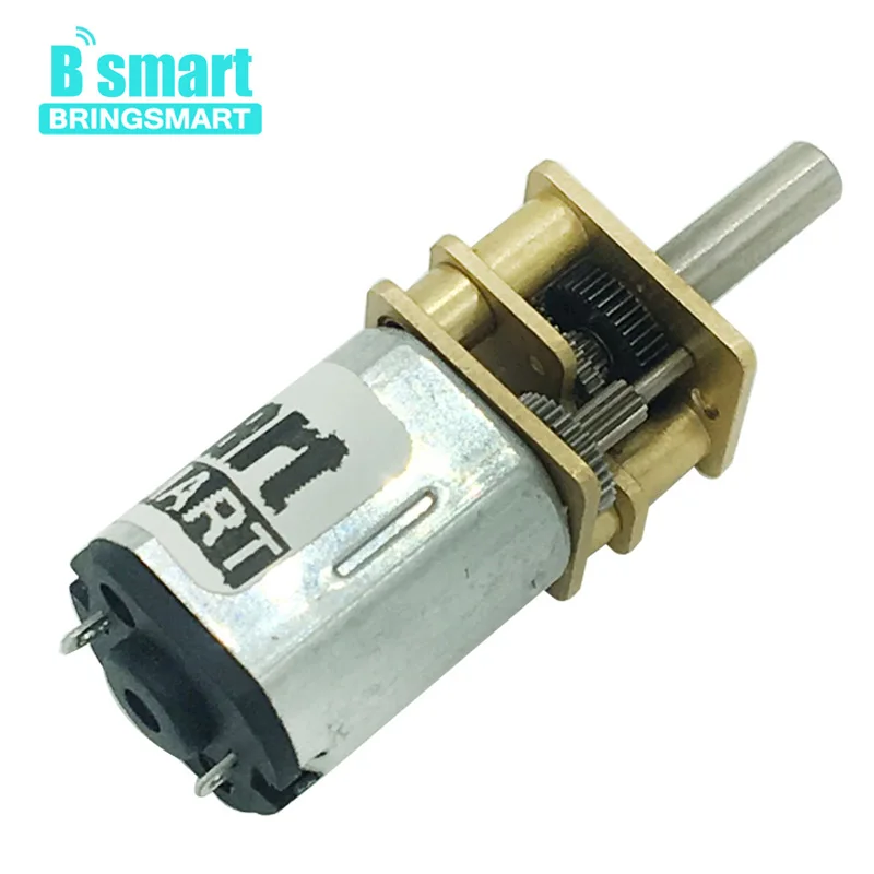 

Bringsmart N20 3V 6 V DC Gear Motor 12V 15-1500RPM Reversed Control Low Noise for DIY Electronic Equipment Toys Mini Machine