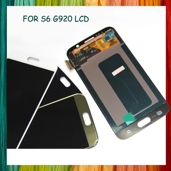 

Blue White Gold For Samsung Galaxy S6 G920 G920F LCDS Display with Touch Screen Digitizer Assembly Replacement