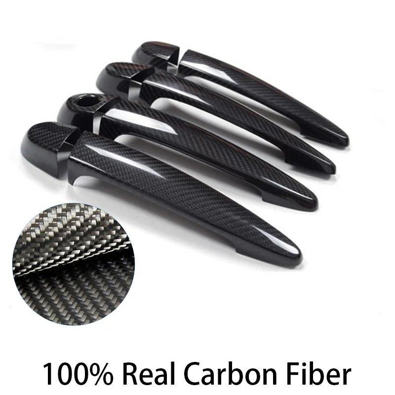For BMW 4 series F32 F33 F36 428i 435i 420i 440i 425i 430i 13-19 Accessories 100% real carbon fiber Auto outer door handle cover