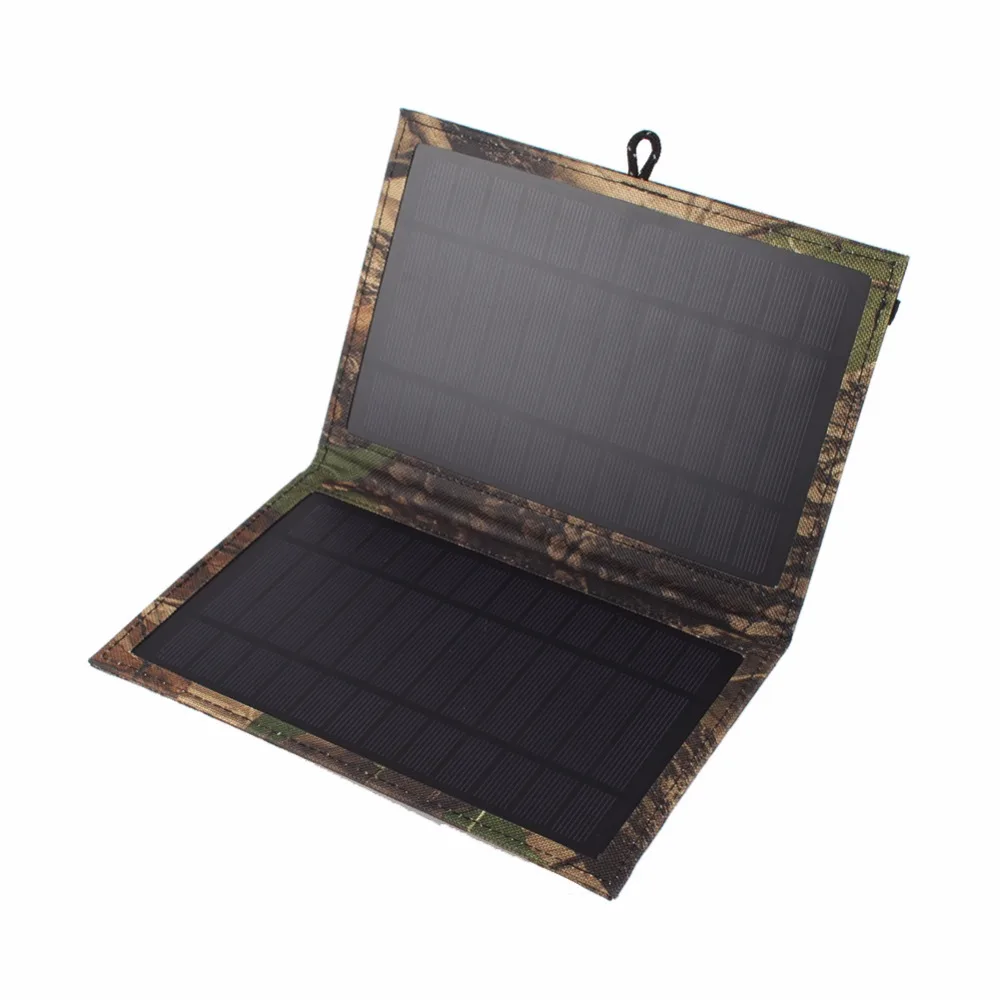 

5.5V 8W Foldable Solar Powered Charger USB Output For Charging Mobile Phones #249015