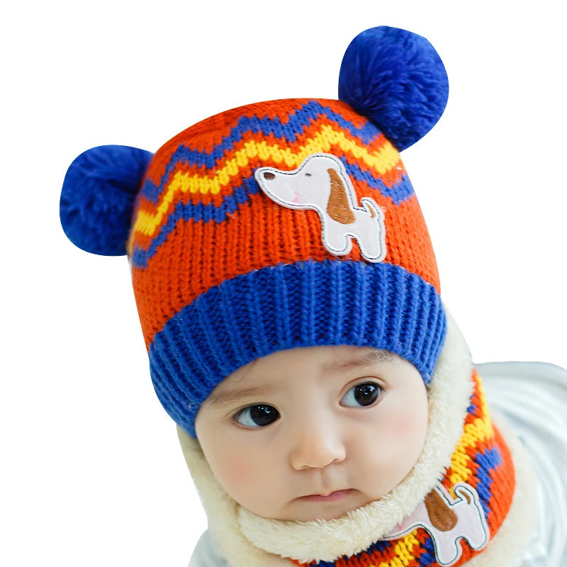 Thick Warm Cozy Cute Baby winter hats Suitable 6 36 months 1pieces