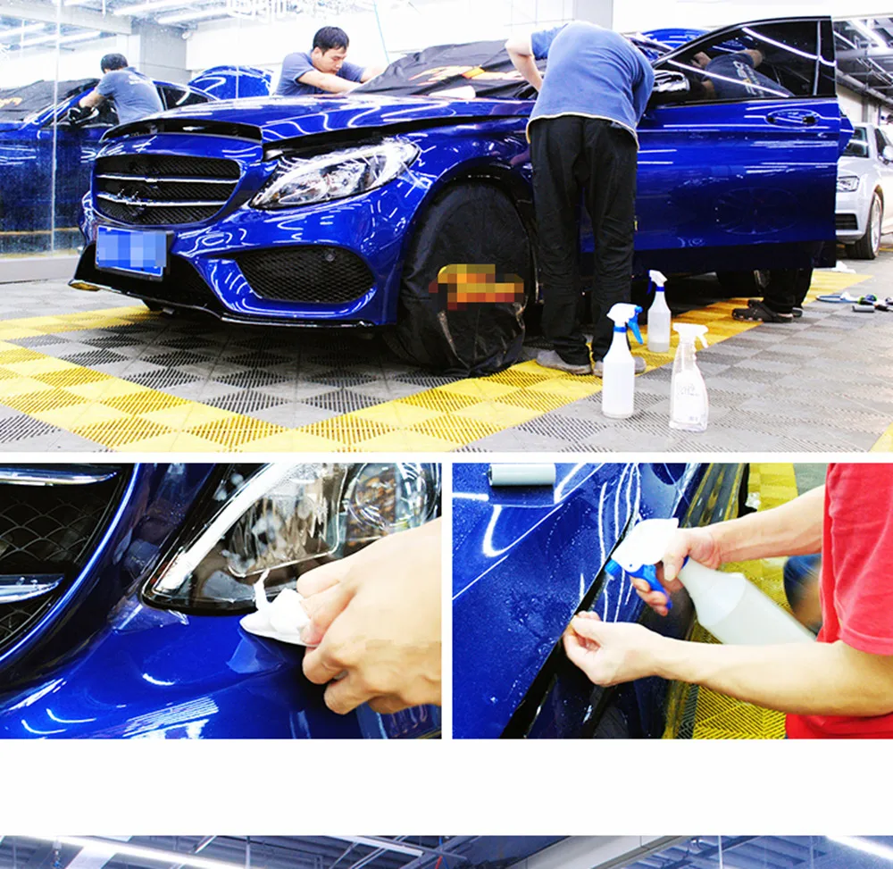 3 слоя PPF прозрачная Автомобильная защитная виниловая пленка для защиты краски