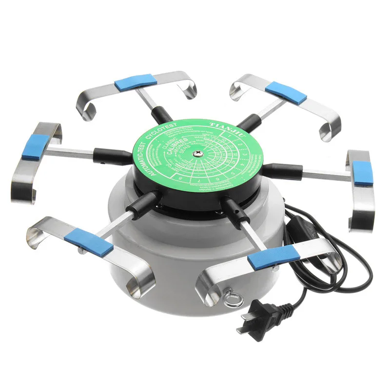 

Professional Automatic Test Cyclotest Watch Tester Watch Machine Watch Winders for Six Watches At One Time 110V-220V US Plug