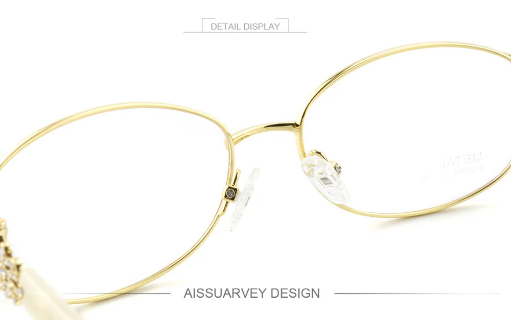 Роскошные Стразы, алмазные круглые винтажные оптические оправы для очков, брендовые дизайнерские очки высшего качества, женские модные очки с полным ободом, маленькие