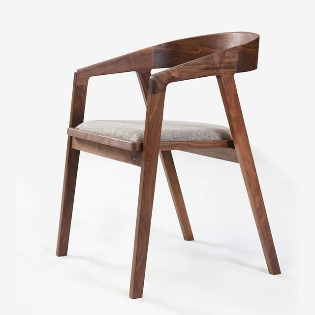 Sencillo y moderno muebles / walnut silla de comedor / silla tela ... Sencillo y moderno muebles / walnut silla de comedor / silla tela ...