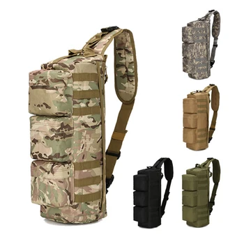 

Outdoor Tactical Bag Molle Sports Single Shoulder Cross Body Chest Pack Hiking Camping Hunting Army Military Airborne Bags Men