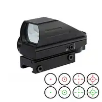 レッドグリーンレチクル 1X22X33 レッド/グリーンドット 4 レチクルリフレックスサイト狩猟撮影のため