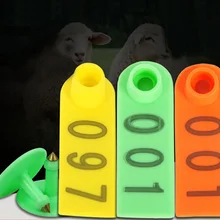 001-200 номер животное скот использовать ухо тег скот Метки этикетки скот Специальный для овец