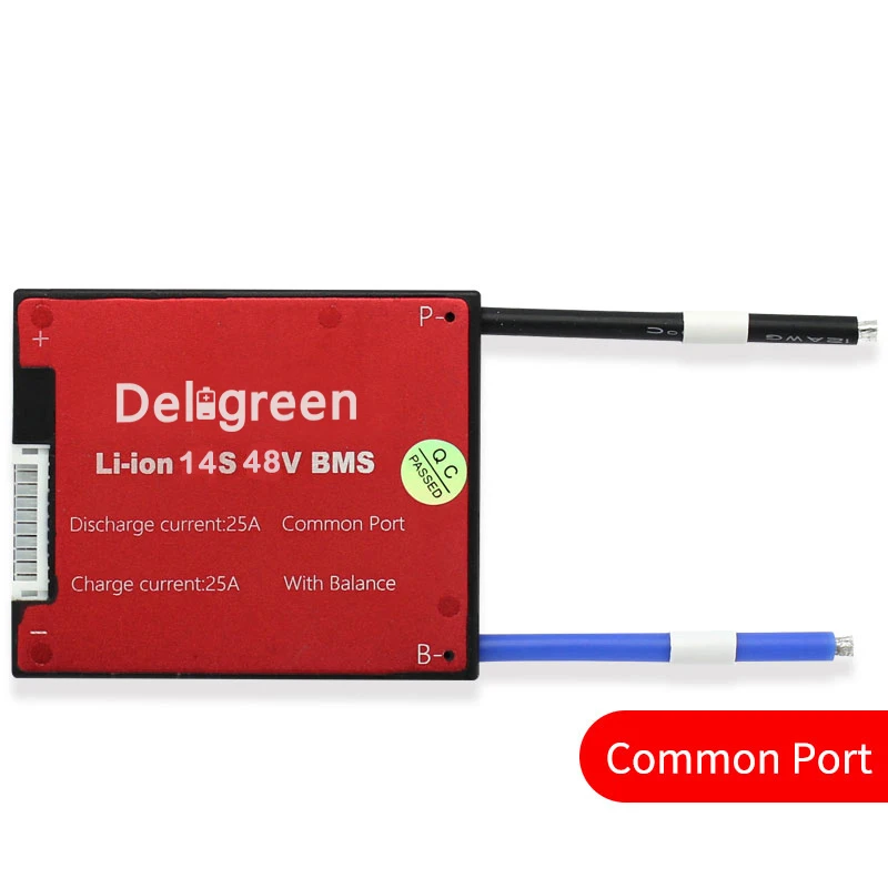 Deligreen 14S 45A 48V PCM/PCB/BMS для литиевых батарей 18650 Li-Po LiNCM аккумулятор