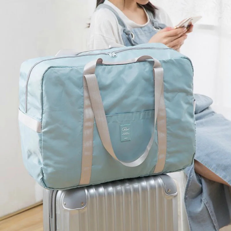 Travel Luggage Bag Big Size Folding Carry on Duffle Bag Foldable Pouch