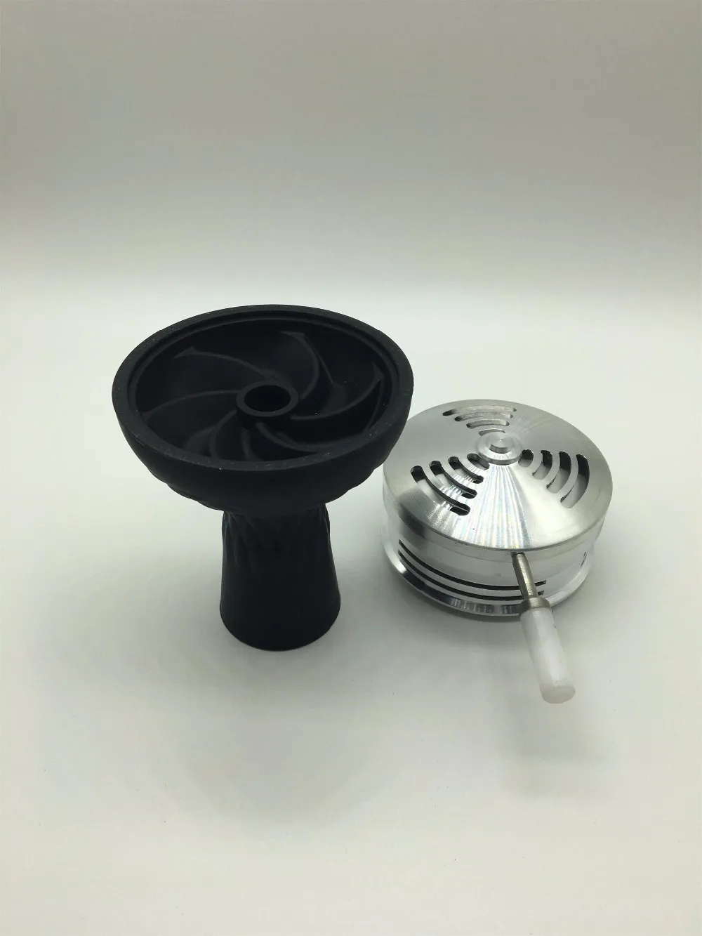 

Large vortex shisha hookah bowl and charcoal holder as one lot handle Kaloud for shisha Hookah Narghile Sheesha Vortex