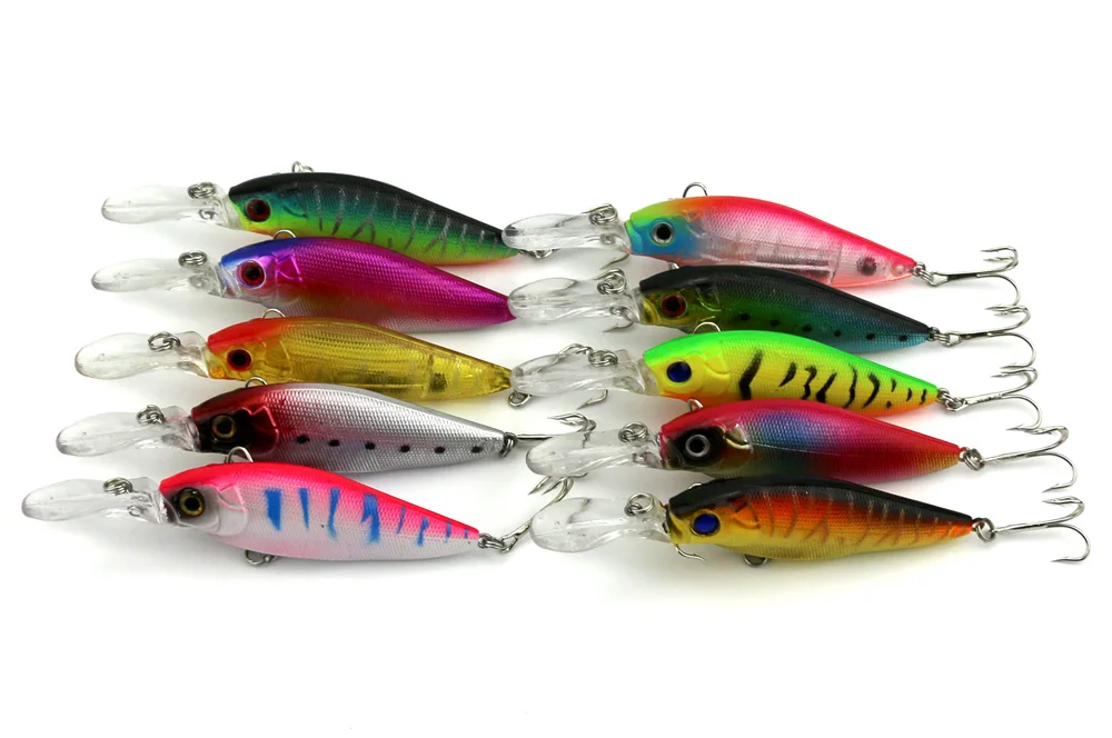 HENGJIA Minnow fishing Lure boat fishing baits 11CM 11.7G 4# hooks 2 fly fishing hooks wobble crankbaits bass fishing tackles HENGJIA Minnow fishing Lure boat fishing baits 11CM 11.7G 4# hooks 2 fly fishing hooks wobble crankbaits bass fishing tackles