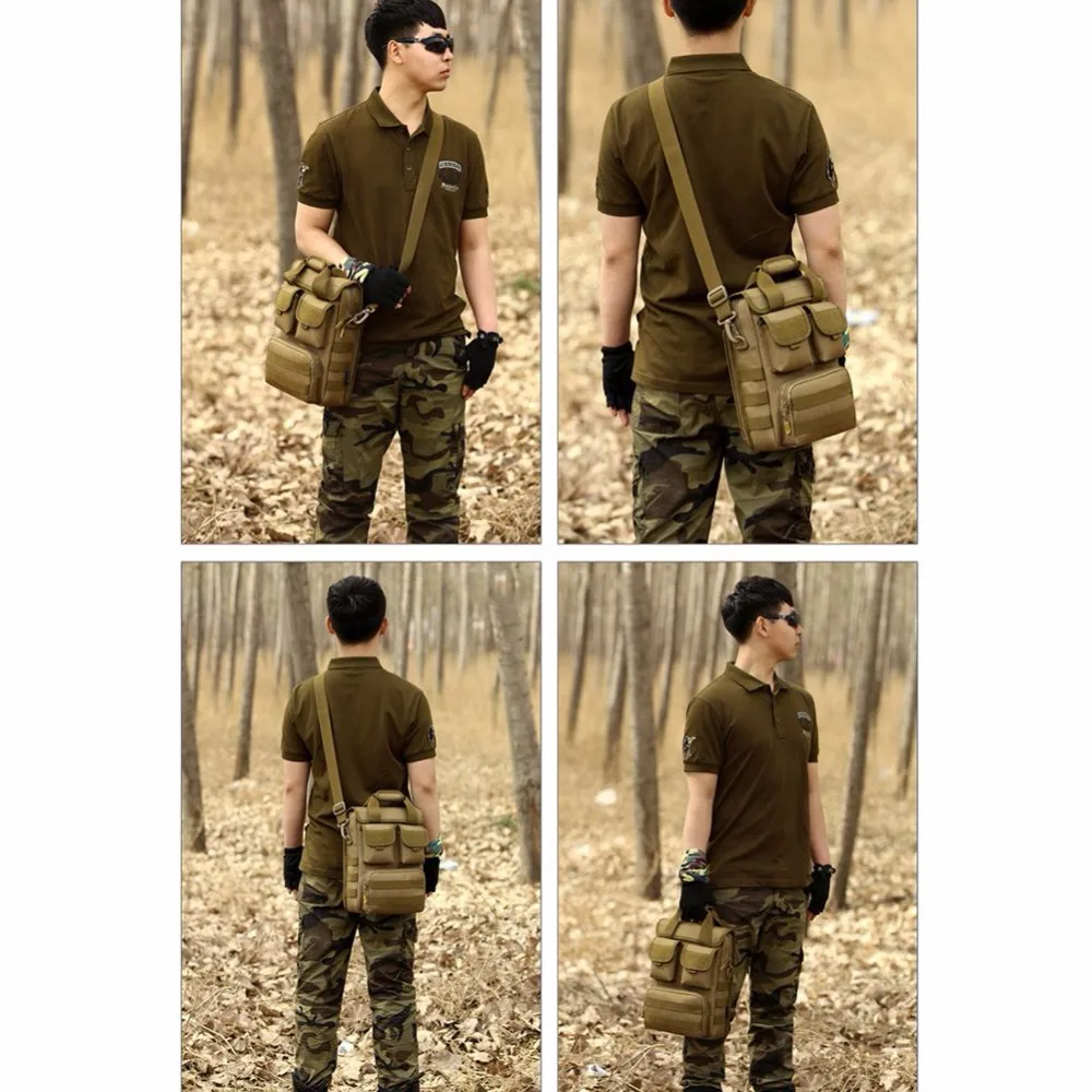 Outdoor Climbing Military Tactical Rucksacks Sport Camping Hiking Trekking Commuting Single Shoulder Bags New