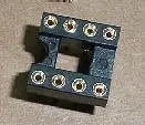 DIP8 DIP 8 контактный разъем P ic (круглое отверстие) Новый|ic socket|dip socketsocket |