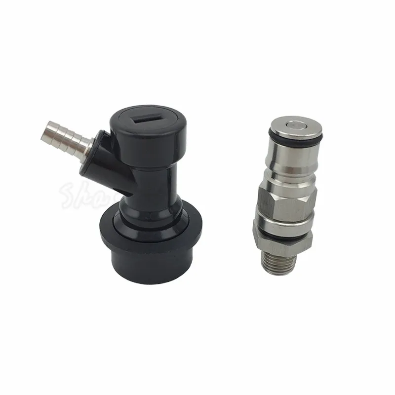 1932-18 Ball Lock Post with 14inch NPT Bulkhead - Liquid and Gas kit with Ball Lock Quick Disconnect (4)