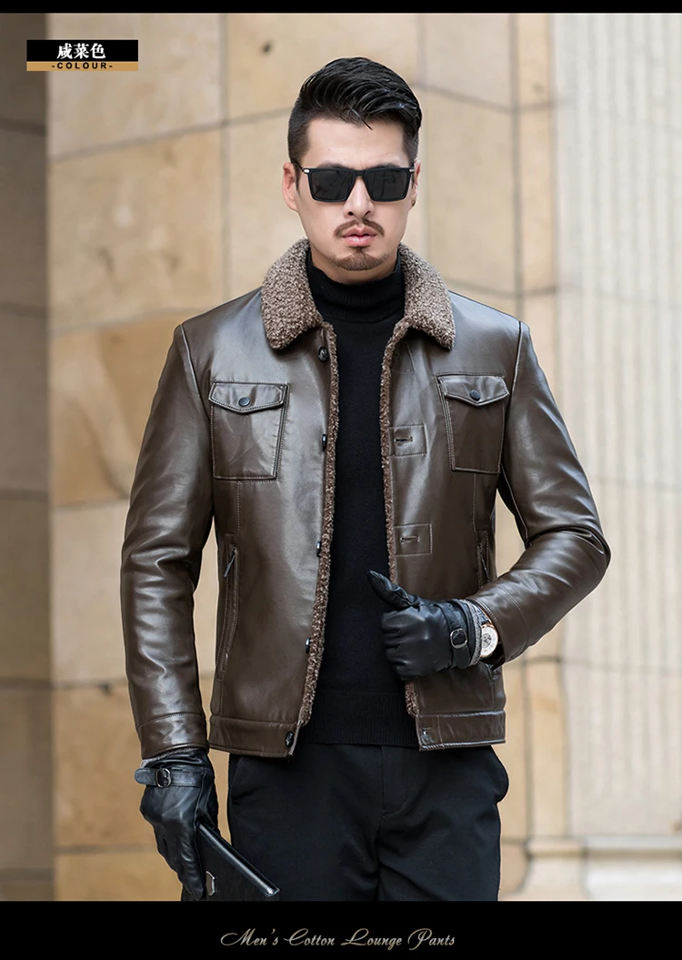 Горная кожа, военная кожаная куртка-бомбер, мужские пальто, высокое качество, искусственная кожа, верхняя одежда для мужчин, Зимняя мужская куртка из искусственного меха, мотоциклетная, велосипедная