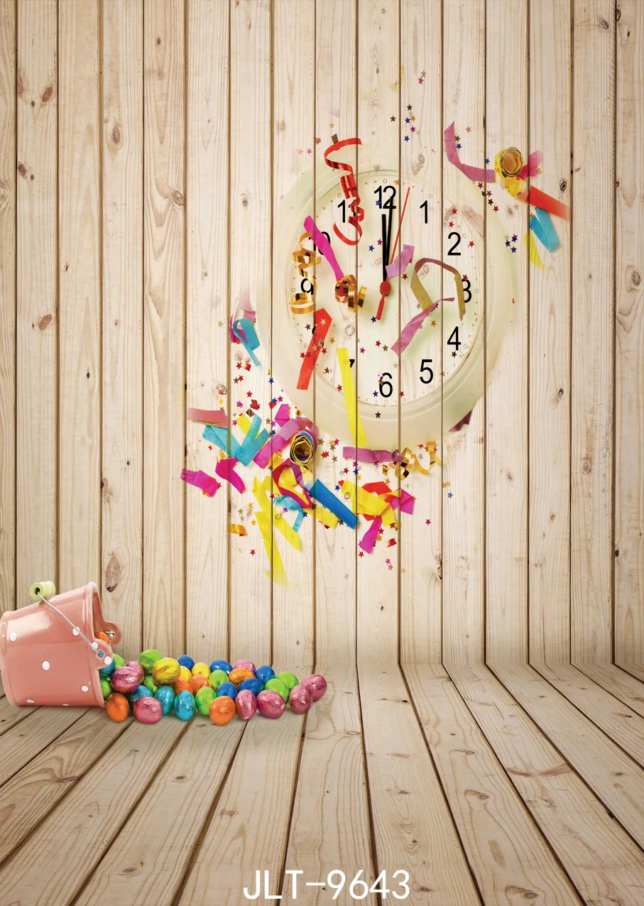 

SHENGYONGBAO Art Cloth Custom Wood Planks Photography Backdrops Prop Wall and floor theme Photo Studio Background 9643