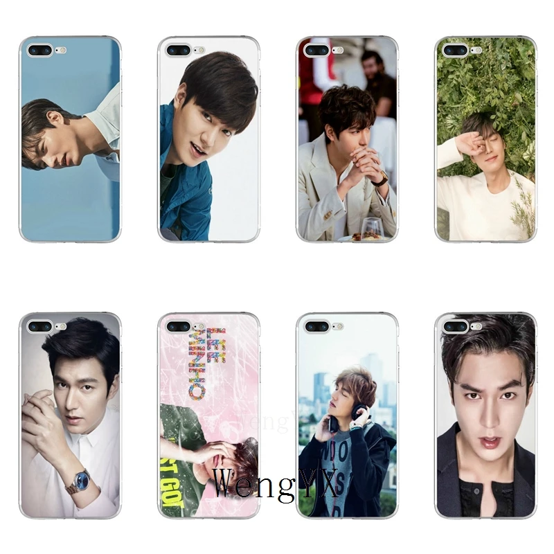 

Handsome Korean actor Lee Min Ho Slim silicone TPU Soft phone case For iPhone X 8 8plus 7 7plus 6 6s plus 5 5s 5c SE 4 4s