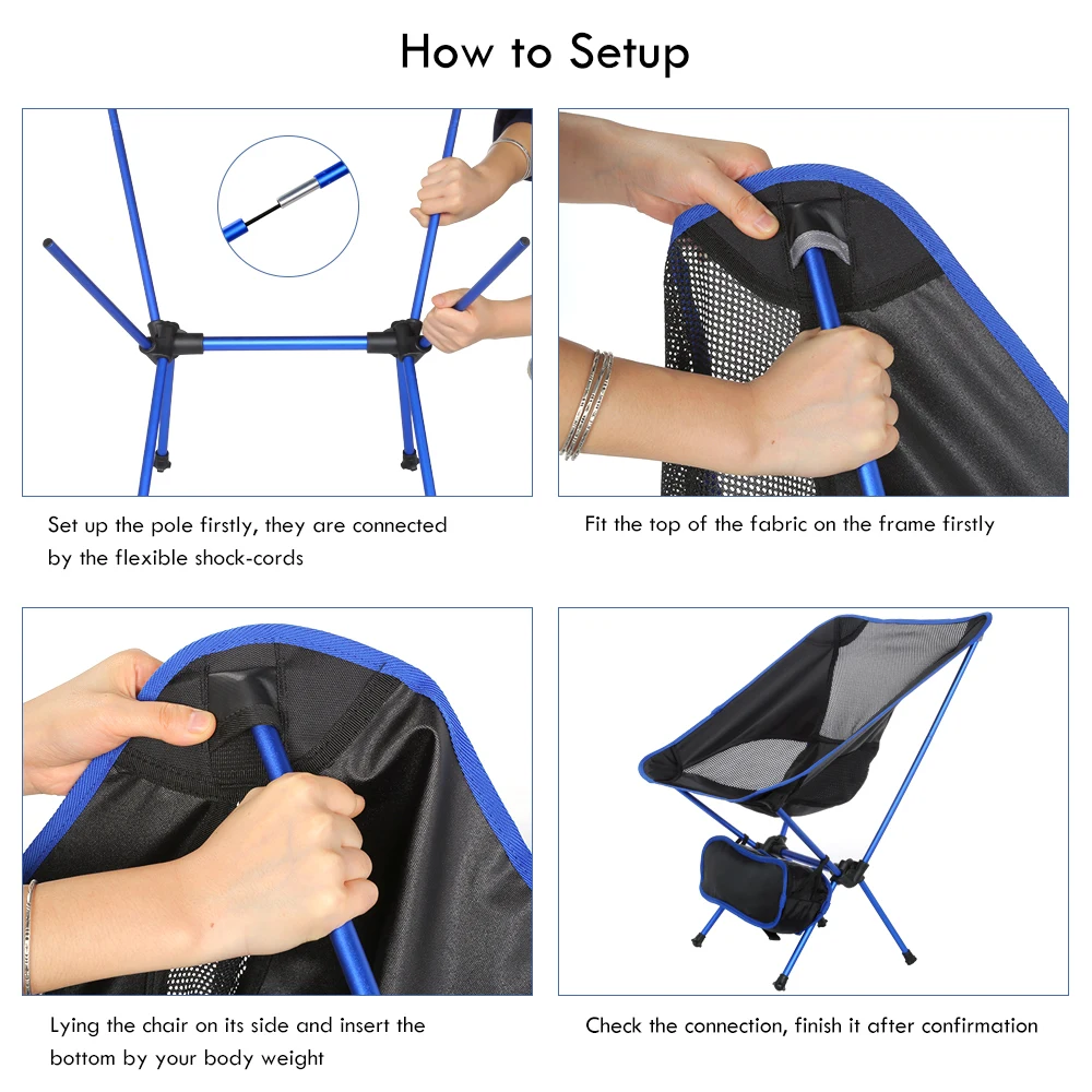 Us 23 59 20 Off Outlife Ultra Light Folding Fishing Chair Seat For Outdoor Camping Leisure Picnic Beach Chair Other Fishing Tools In Fishing Chairs